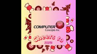 Season's Greetings from Computer Concepts Inc. | Happy Holidays and Cheers to 2025!