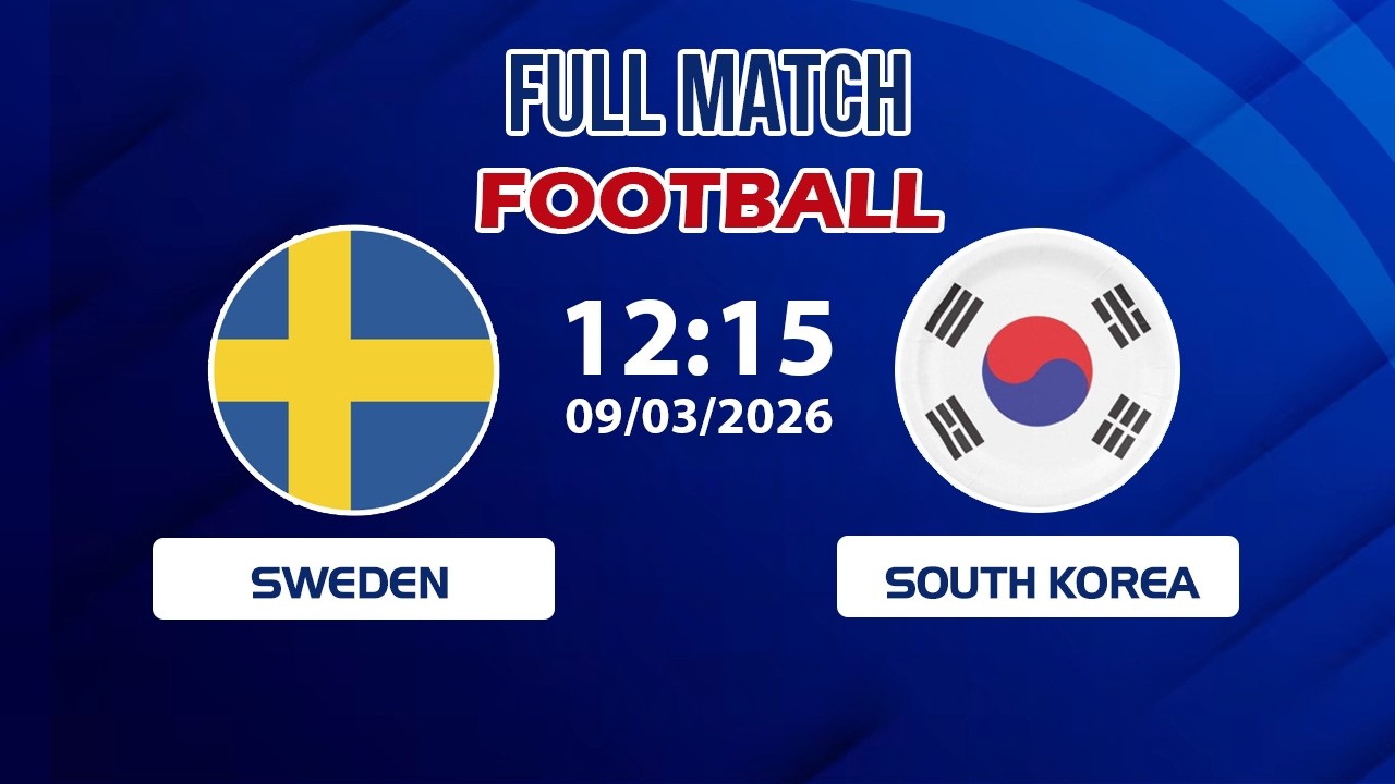 🔴 Sweden vs South Korea | A Match Full of Tension Until the Final Whistle