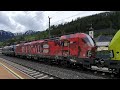 Zugverkehr in Matrei am Brenner (Tirol): Mit dem TXLogistik "Offroad" Baureihe 193 und vielen Rolas