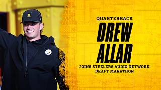 Drew Allar on being drafted to the Steelers | Steelers Audio Network Draft Marathon