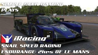 iRacing Snail Speed Racing Endurance S2 R1: 2hrs of Le Mans