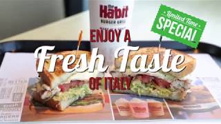 Chicken Caprese Sandwich | The Habit Burger Grill Caprese Chicken Sandwich