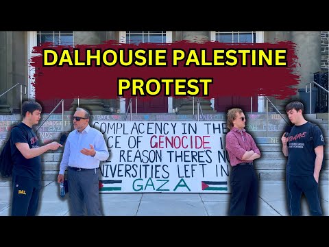 DALHOUSIE UNIVERSITY PALESTINE PROTEST