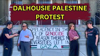 DALHOUSIE UNIVERSITY PALESTINE PROTEST