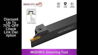Q.Grt MGEHR/L1212/1616/2020/2525/3232 Turning tool for Grooving Carbide insert Cnc tool external tur
