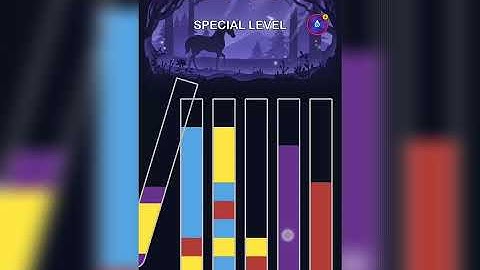Water Sort Puzzle Special Level Walkthrough Solution 