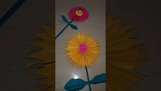 paper craft/making flower 💐💐 #youtubeshorts #papercraft #flowermaking #craft #trending #shorts