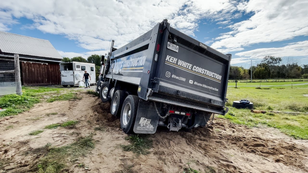 This Is How To Tip Over A Fully Loaded Dump Truck YouTube This Is How To Tip Over A Fully Loaded Dump Truck YouTube