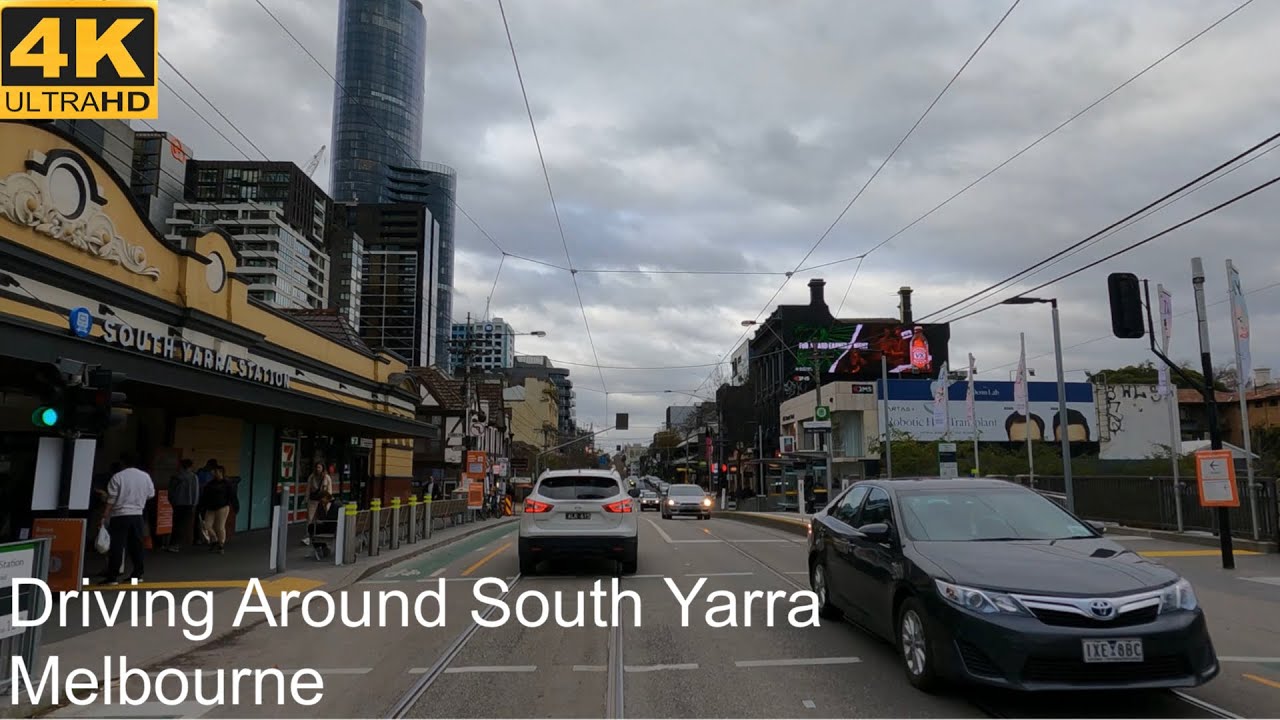 Driving Around South Yarra Melbourne Australia 4K UHD YouTube
