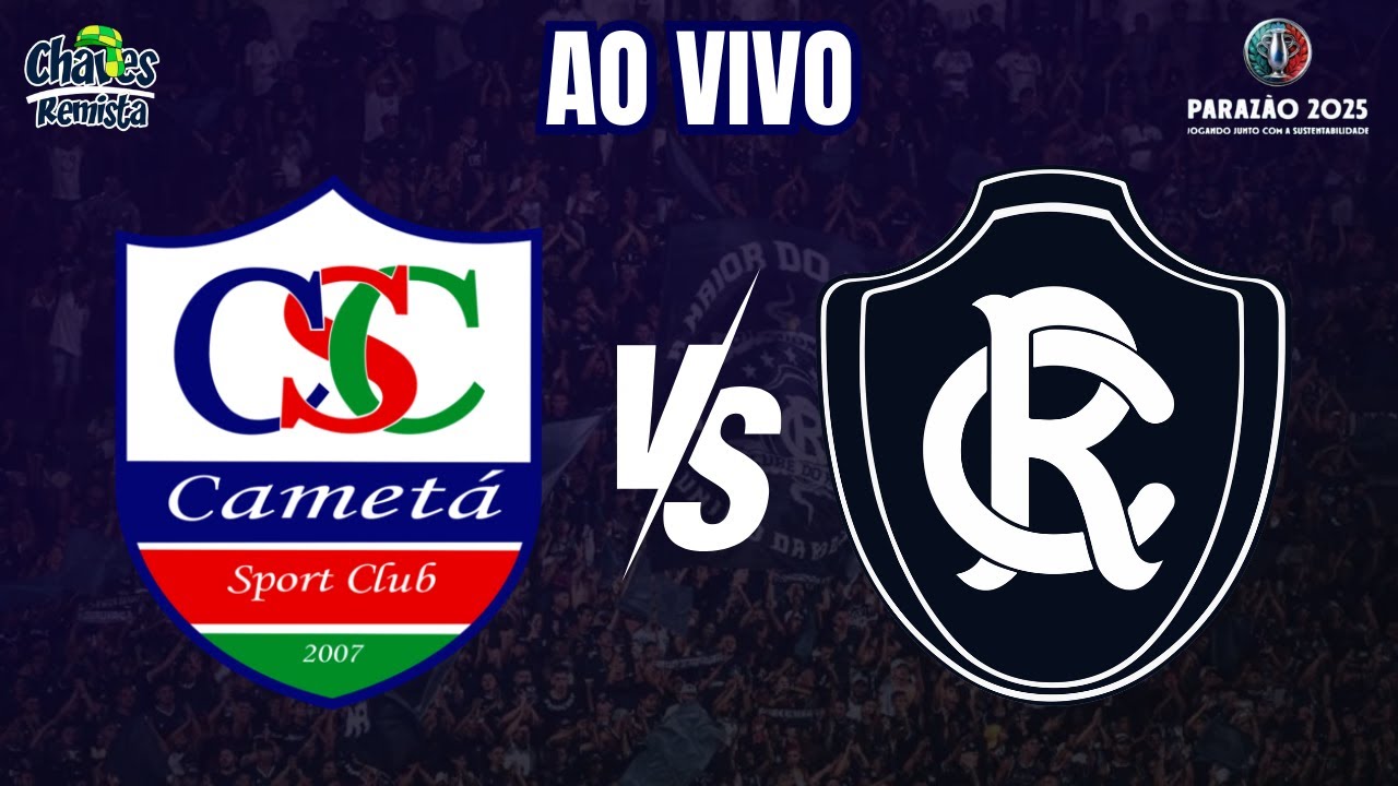 AO VIVO | CAMETÁ X REMO | PRÉ-JOGO | PARAZÃO 2025 - YouTube