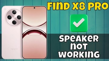 Oppo Find X8 Pro Speaker Problem || Sound Problem Fix | Speaker not working #latest