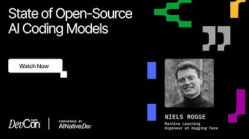 DevCon Fall 2025 | Niels Rogge - State of Open Source AI Coding Models