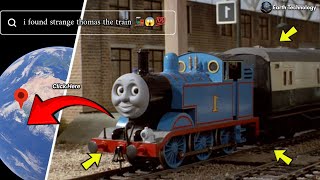 Thomas the train 🚂😱🌍 on google maps and google earth 🌎#earth #googleearth #viral