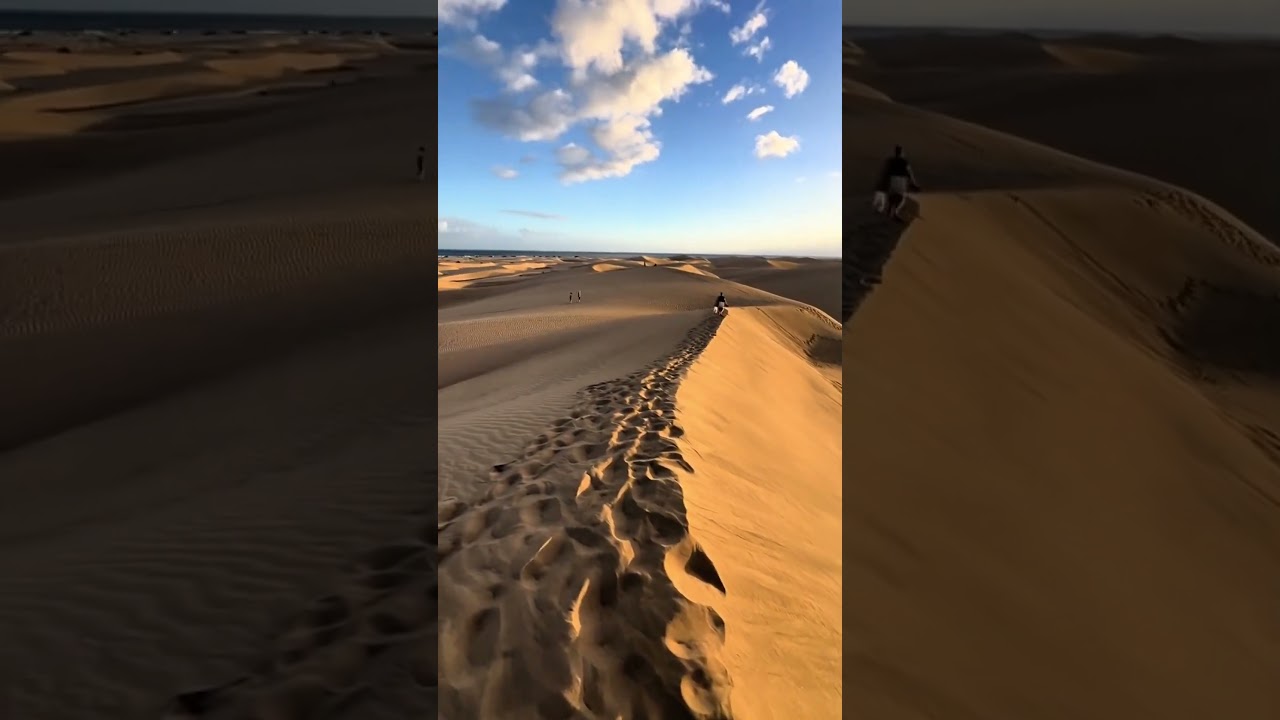 La Dunas de Maspalomas. #grancanaria #maspalomas #islascanarias