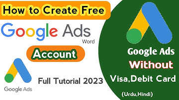 Google Ads ke Account Kaise Banaye| Google Adwords| How to create account