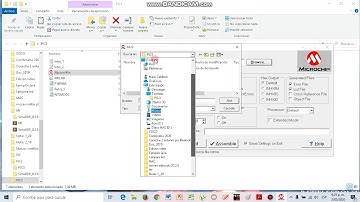 Compilar y depurar archivo PIC