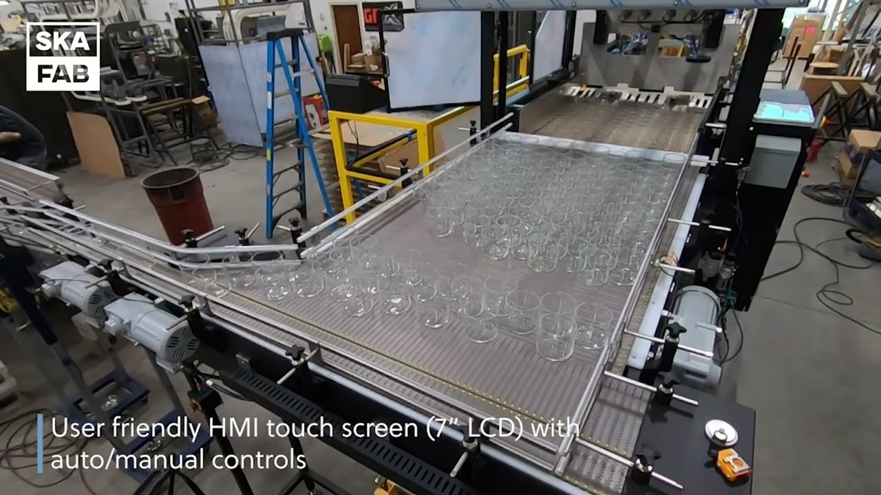 Candle Jar Testing - HHA5000 Automatic Depalletizer