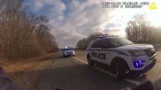 Truck Crashes Into Cop Car  Cabot Arkansas