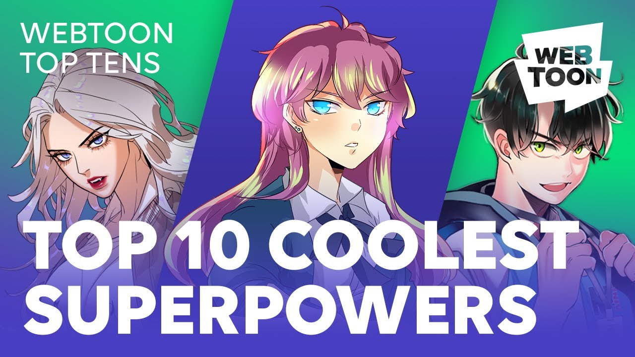 Superpowers You Wish Were Real WEBTOON Top Tens - YouTube.