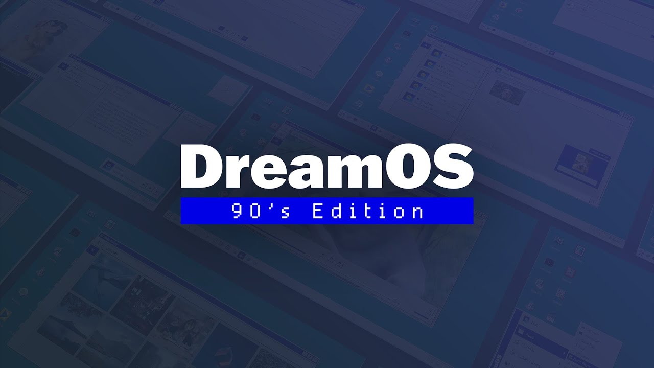 DreamOS - 90s Desktop OS UI (Unity Asset)
