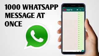 How To Send 100000 Whatsapp Messages At Once With Just 1 Click|How to Send Blank Message on WhatsApp screenshot 1
