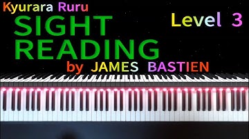 【 SIGHT READING 】Level 3　 Page 26　#64　by JAMES BASTIEN