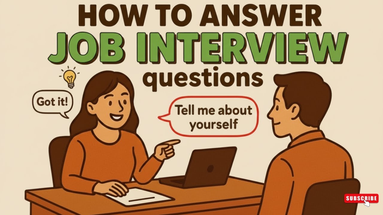 Learn English for Job Interviews | Common Questions & Answers Practice | English Podcast