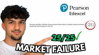 Market Failure – 25 Mark A-Level Economics Question (Edexcel) Profile