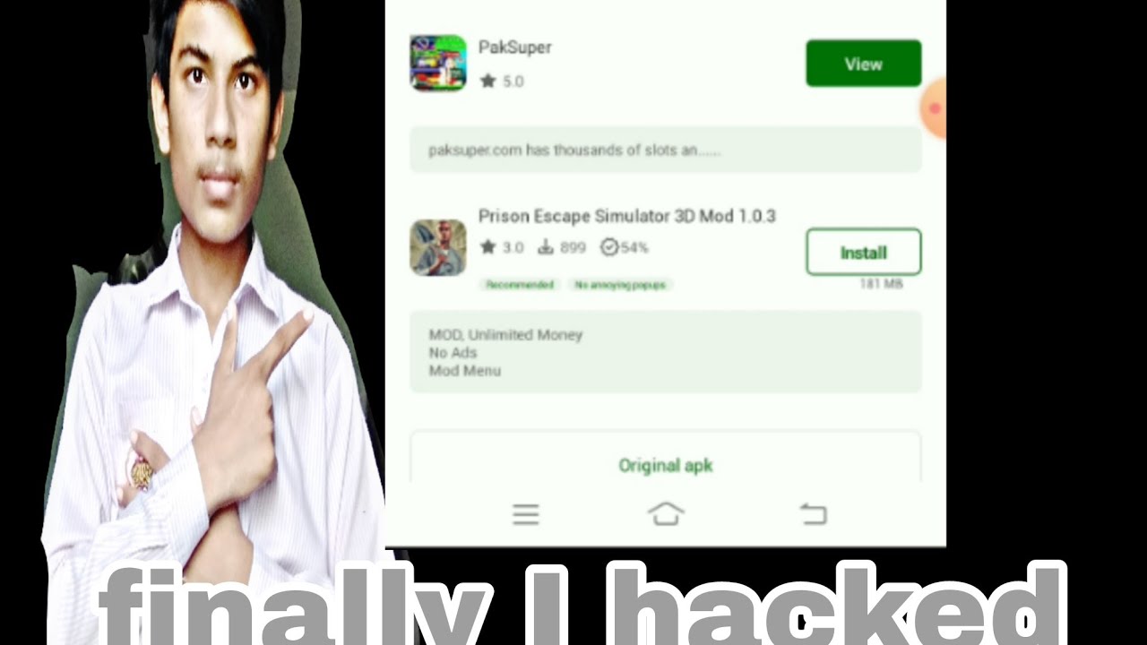 Finally I Hacked prison escape simulator unlimited money 🤑💰