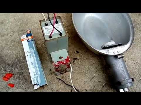 Vídeo: Você pode usar a lâmpada HPS no reator MH?