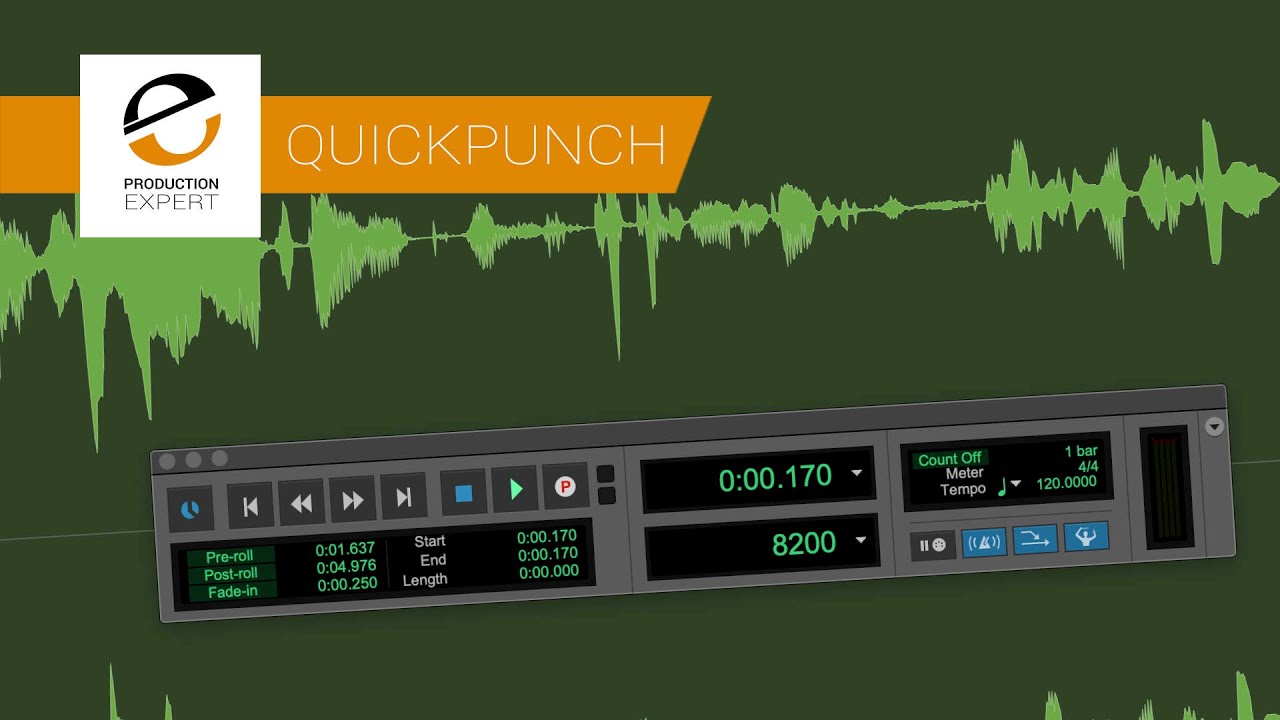 Understanding QuickPunch In Pro Tools - YouTube