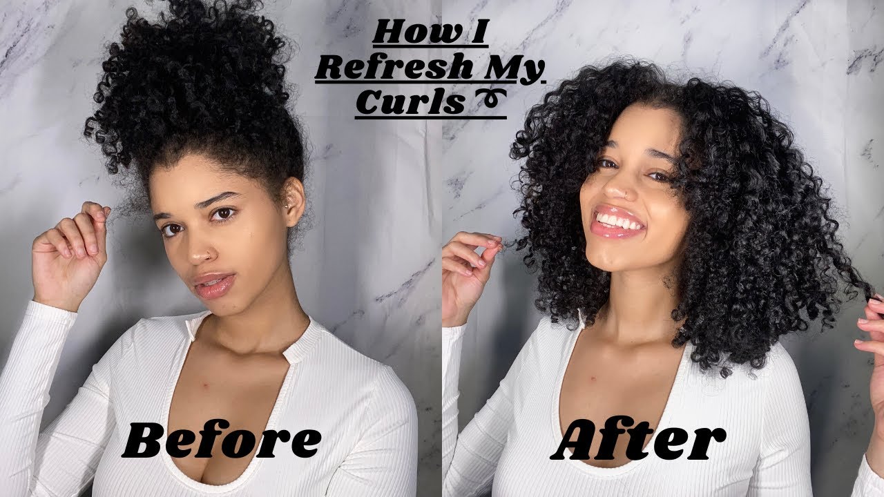 HOW TO: Refresh DAY 5 Curls - YouTube