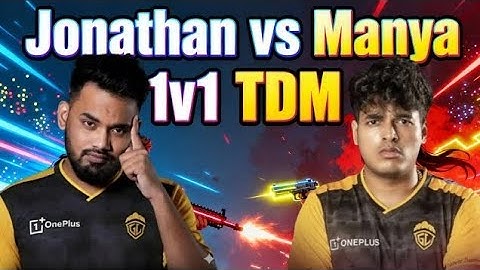 Jonathan vs Manya first time 1v1 tdm in BGMI @JONATHANGAMINGYT #bgmi #pubgmobile