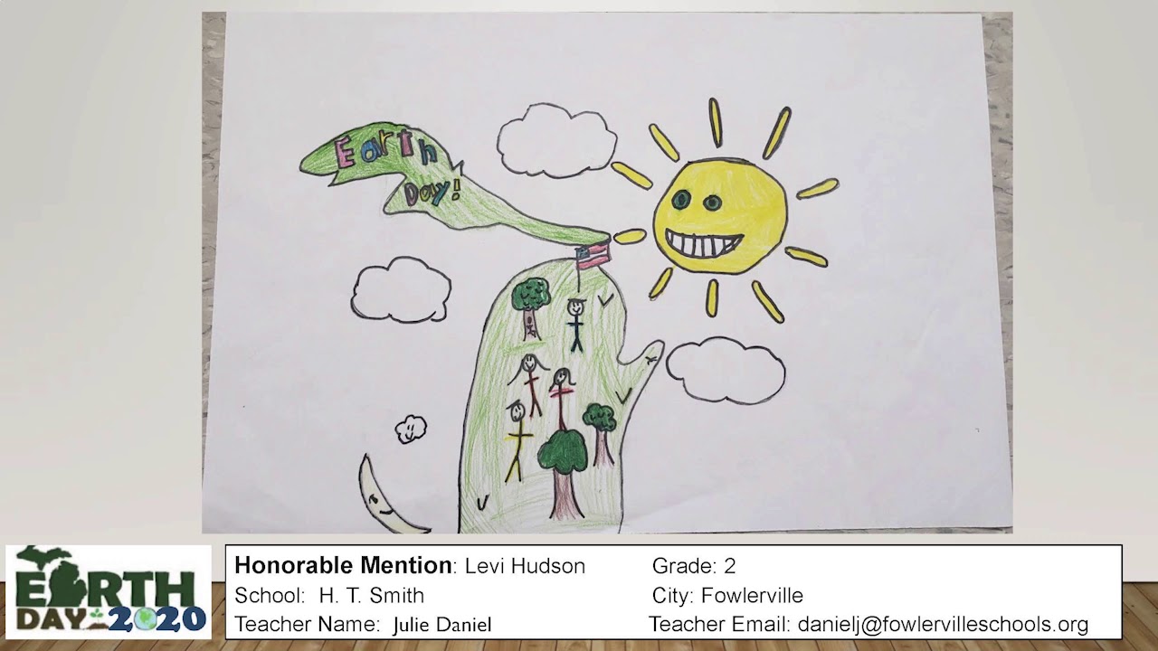 Earth Day 2020 - Poster Contest Winners - YouTube