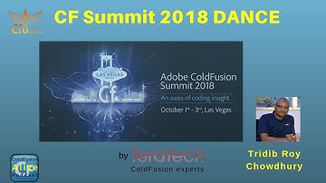 Tridib Roy Chowdhury at the CF Summit 2018 taking the stage