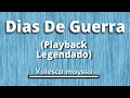 Dias de Guerra - Valesca mayssa &amp; Stella Laura (Playback Legendado original)