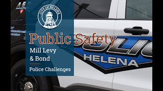 Public Safety Mill Levy and Bond  Police Department Challenges