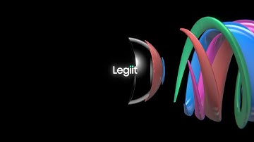 Colorful Intro Logo Animation Four Colors Legiit HD Social Media Video YouTube