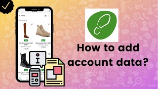 How to add account data to Efootwear.eu? screenshot 2