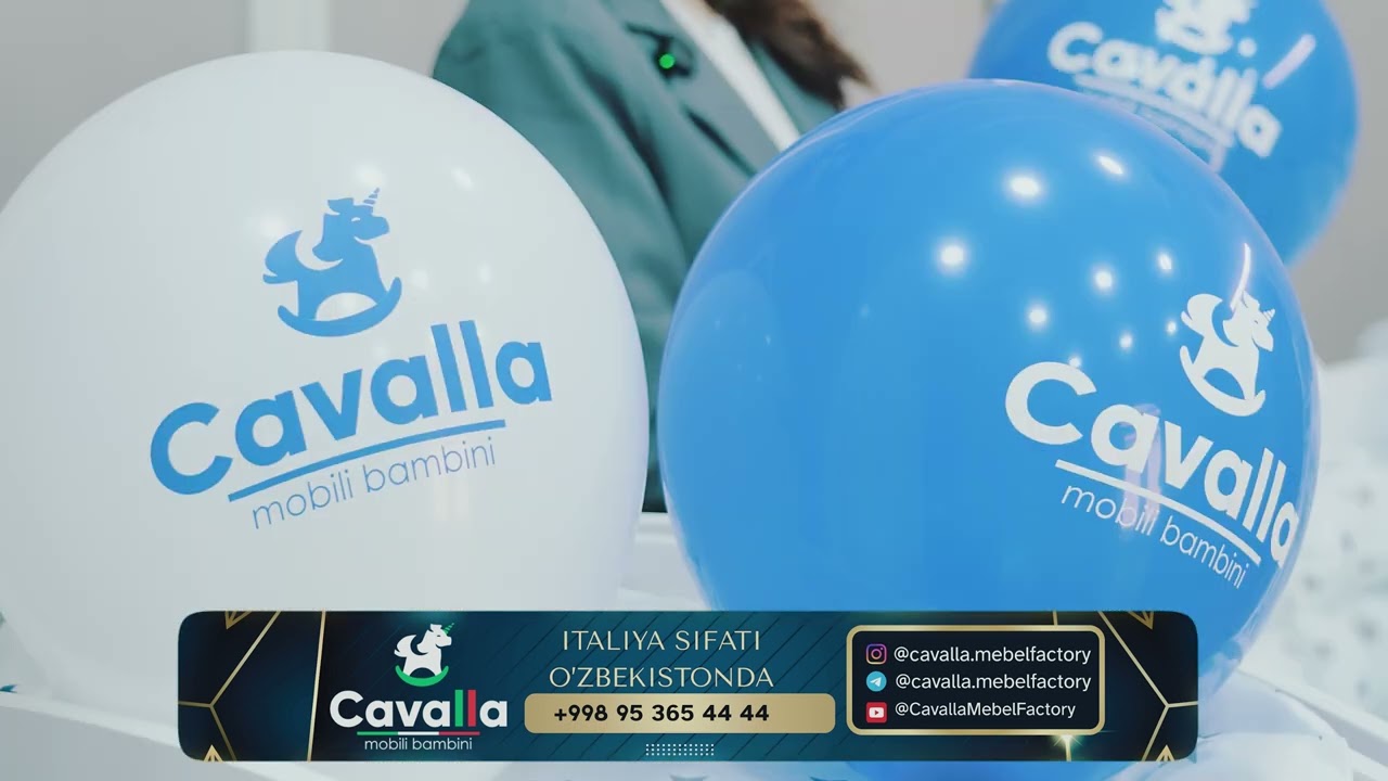 🎬 Cavalla — профессионал даражада ишланган болалар мебели | 95 365 4444