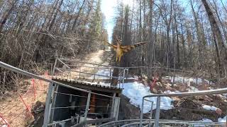 Ka DUMPSTER ADVENTURE AT BARDONECCHIA ALPINE COASTER TURIN ITALY