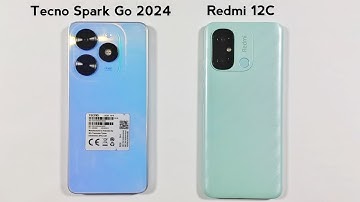 Tecno Spark Go 2024 Vs Xiaomi 12C | Speed Test & Comparison