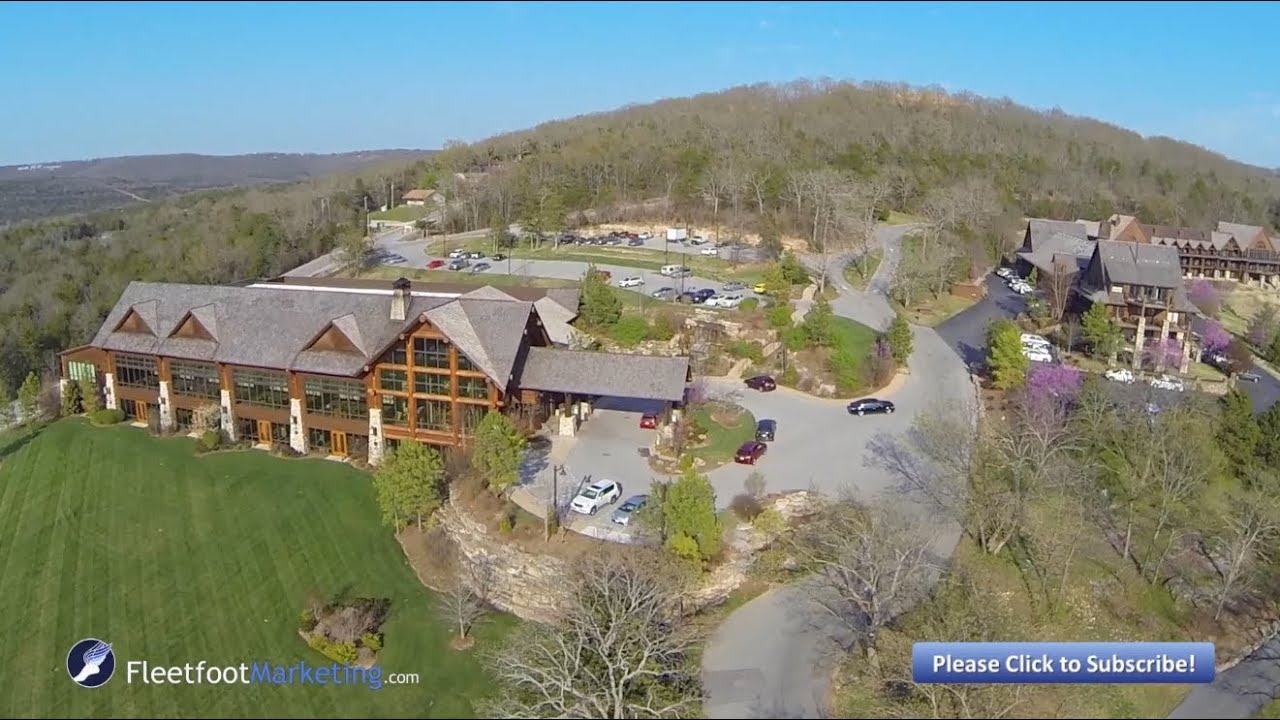 Big Cedar Lodge Branson Missouri Aerial Video Table Rock Lake YouTube