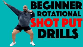 Beginner Rotational Shot Put Drills