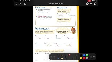 Lesson 15-4 Measure and Draw Angles EnVision Math 4th Grade