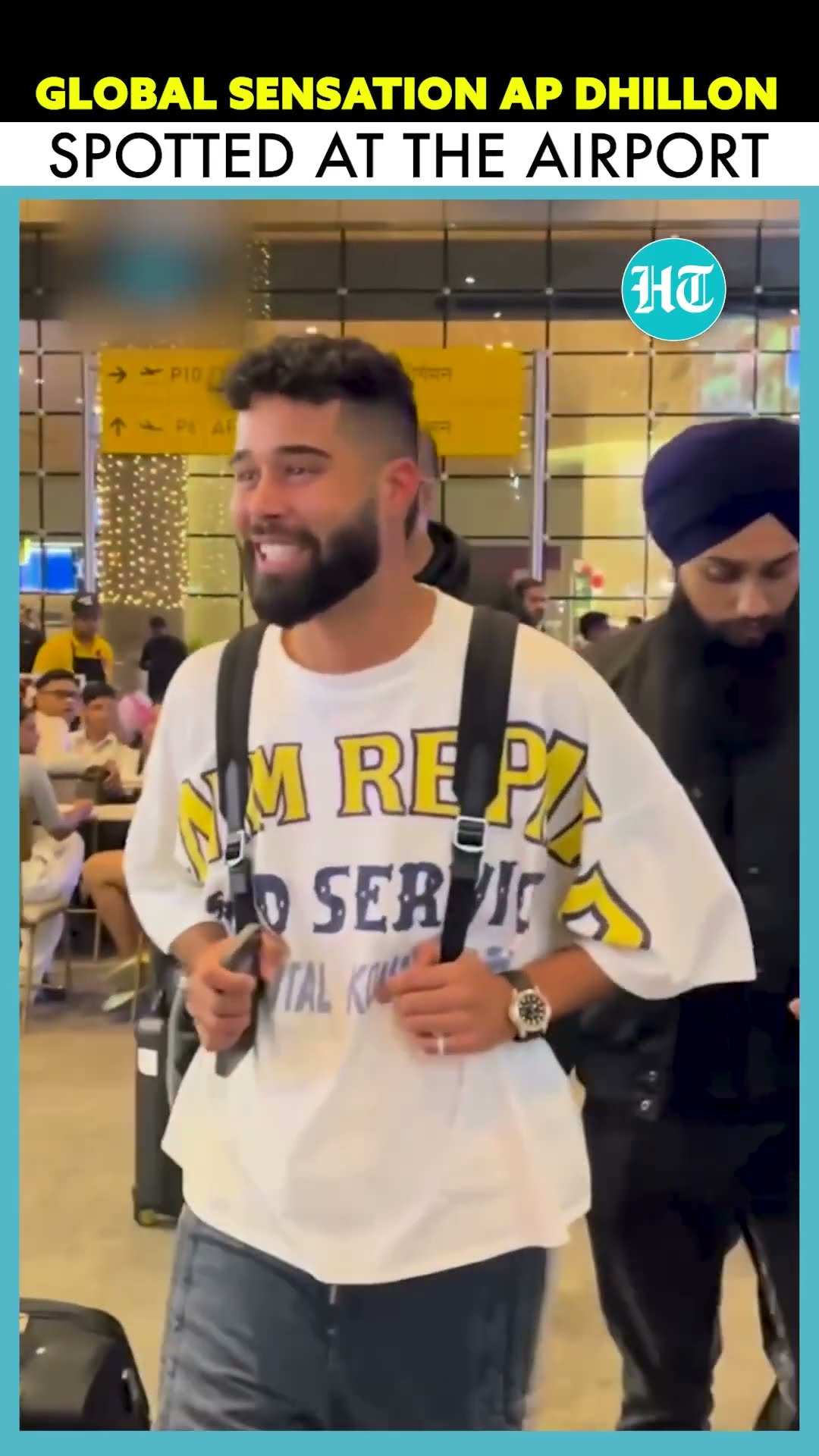 AP Dhillon Spotted At The Airport After His Successful Concert Tour Across India