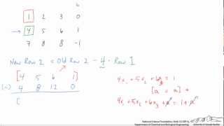 Solving Linear Equations with Gaussian Elimination/Excel