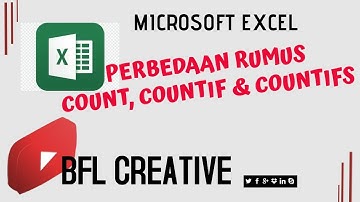 Belajar Fungsi RUMUS COUNT, COUNTIF, COUNTIFS | Tips Ms Excel | Tutorial Mantap