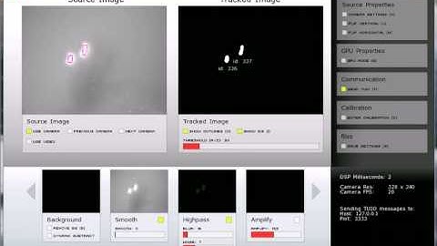 Multi Touch Table - 1st test
