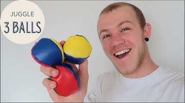 Learning how to JUGGLE in 3 DAYS!! (No previous experience)